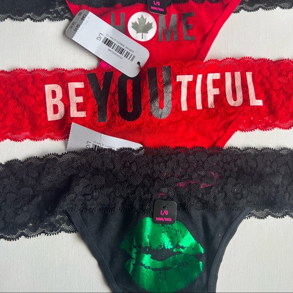 NWT La Senza 3 piece bundle (3 tanga/thong) L - Picture 7 of 7